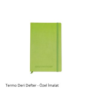 Deri Defter - Özel İmalat 13x21 cm - Görsel 3