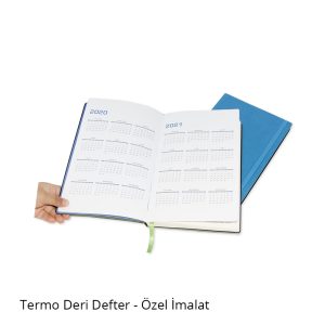 Deri Defter - Özel İmalat 13x21 cm - Görsel 7