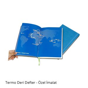 Deri Defter - Özel İmalat 13x21 cm - Görsel 8