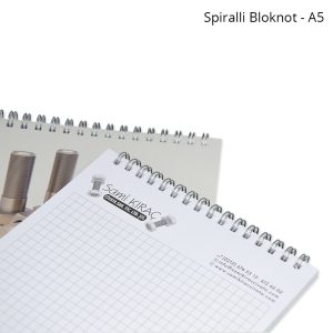 Spiralli Bloknot - A5 - Görsel 4