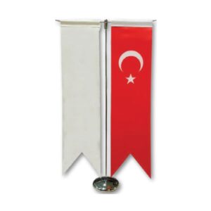 91030 Kırlangıç İkili Masa Bayrağı - Görsel 1